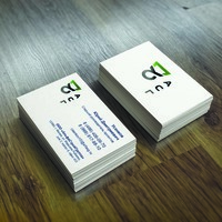 Пример печати визиток